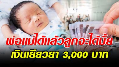Photo of ไขข้อข้องใจ พ่อแม่ที่ได้เงินเยียวยาจากรัฐแล้ว ลูกแรกเกิดถึง 6 ปี จะได้รับเงินเยียวยา 3,000 หรือไม่